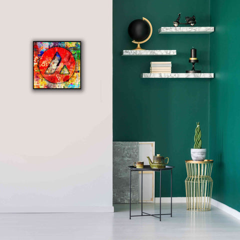 Image of 'Avax Avalanche Crypto In Color' by Portfolio Giclee Canvas Wall Art,18x18
