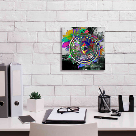 Image of 'Ethereum The Predator' by Portfolio Giclee Canvas Wall Art,12x12