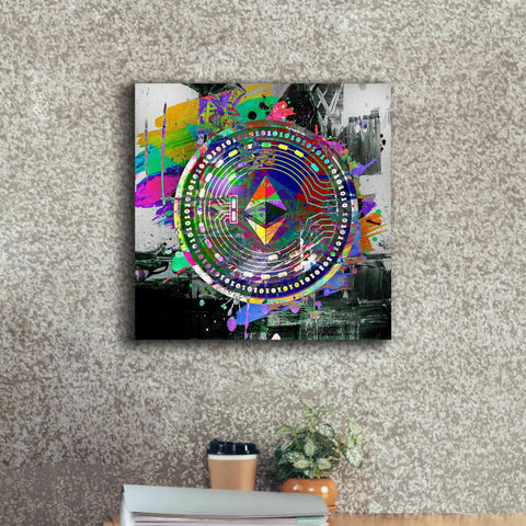 Image of 'Ethereum The Predator' by Portfolio Giclee Canvas Wall Art,18x18