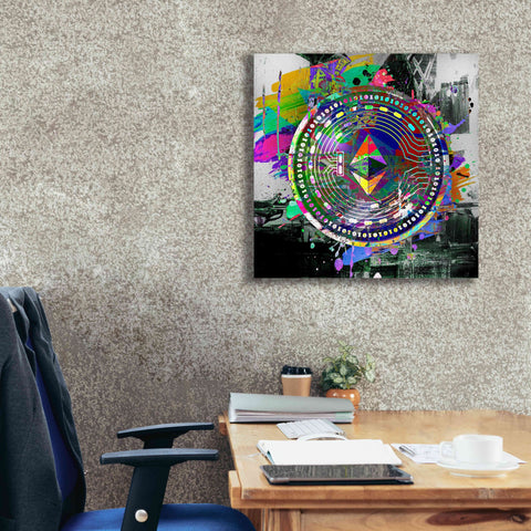 Image of 'Ethereum The Predator' by Portfolio Giclee Canvas Wall Art,26x26