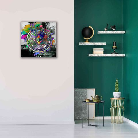 Image of 'Ethereum The Predator' by Portfolio Giclee Canvas Wall Art,26x26