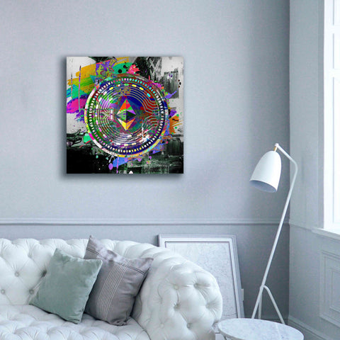 Image of 'Ethereum The Predator' by Portfolio Giclee Canvas Wall Art,37x37