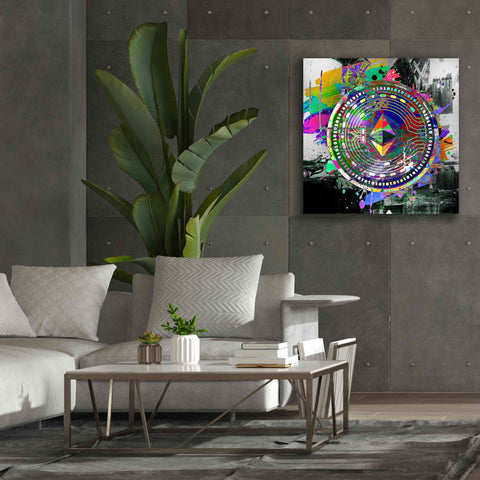 Image of 'Ethereum The Predator' by Portfolio Giclee Canvas Wall Art,37x37