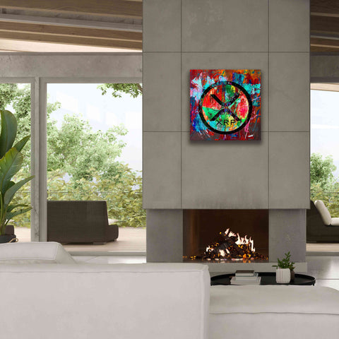 Image of 'Xrp Crypto In Color' by Portfolio Giclee Canvas Wall Art,26x26