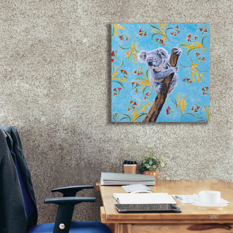 Image of 'Koala by Alana Clumeck Giclee Canvas Wall Art,26x26