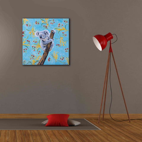 Image of 'Koala by Alana Clumeck Giclee Canvas Wall Art,26x26