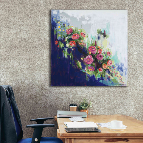 Image of 'The Dance by Alana Clumeck Giclee Canvas Wall Art,37x37