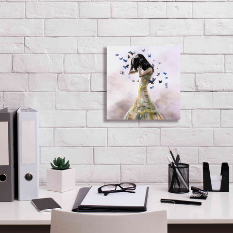 Image of 'Fear the Worst by Christopher Cuseo Giclee Canvas Wall Art,12x12