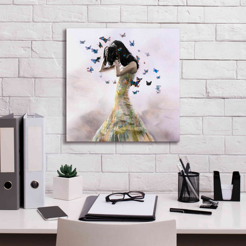 Image of 'Fear the Worst by Christopher Cuseo Giclee Canvas Wall Art,18x18