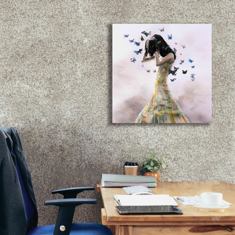 Image of 'Fear the Worst by Christopher Cuseo Giclee Canvas Wall Art,26x26