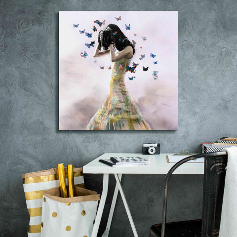 Image of 'Fear the Worst by Christopher Cuseo Giclee Canvas Wall Art,26x26