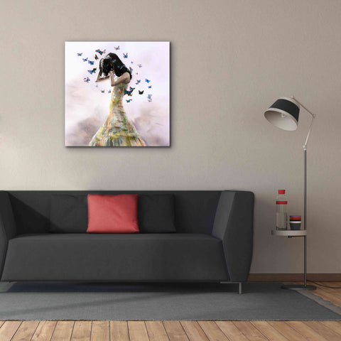 Image of 'Fear the Worst by Christopher Cuseo Giclee Canvas Wall Art,37x37