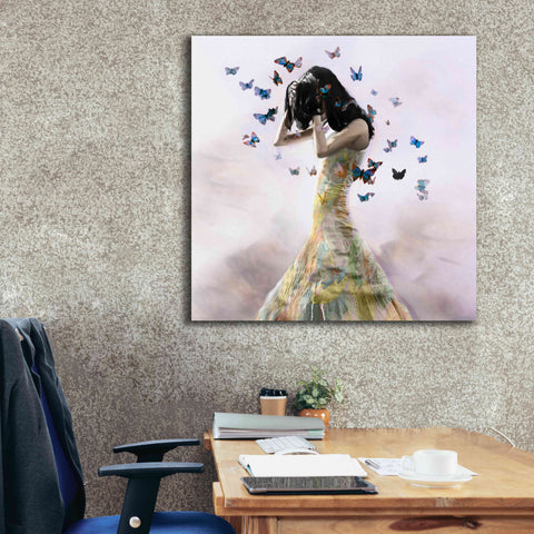 Image of 'Fear the Worst by Christopher Cuseo Giclee Canvas Wall Art,37x37