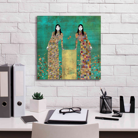 Image of 'Dale la Vueltas by Jose Cacho Giclee Canvas Wall Art,18x18