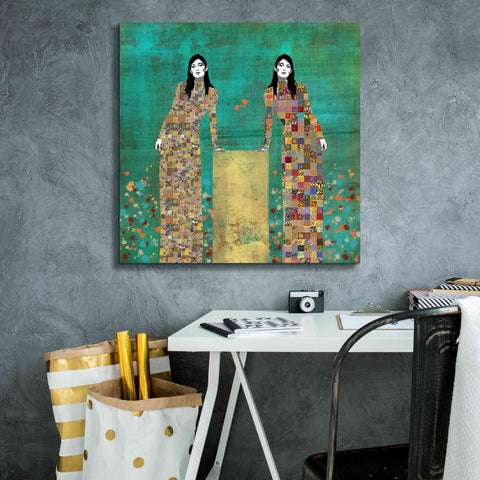 Image of 'Dale la Vueltas by Jose Cacho Giclee Canvas Wall Art,26x26