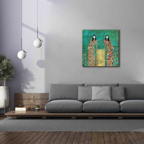 Image of 'Dale la Vueltas by Jose Cacho Giclee Canvas Wall Art,37x37