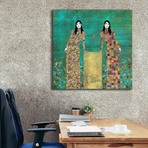 Image of 'Dale la Vueltas by Jose Cacho Giclee Canvas Wall Art,37x37