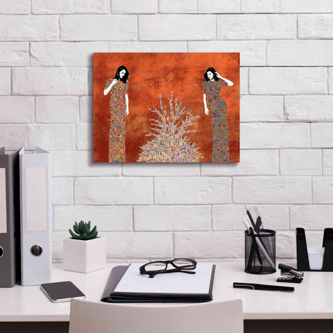 Image of 'La Fuente by Jose Cacho Giclee Canvas Wall Art,16x12