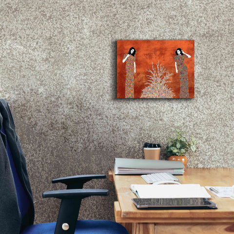 Image of 'La Fuente by Jose Cacho Giclee Canvas Wall Art,16x12