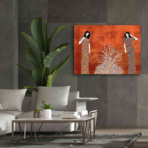 Image of 'La Fuente by Jose Cacho Giclee Canvas Wall Art,54x40