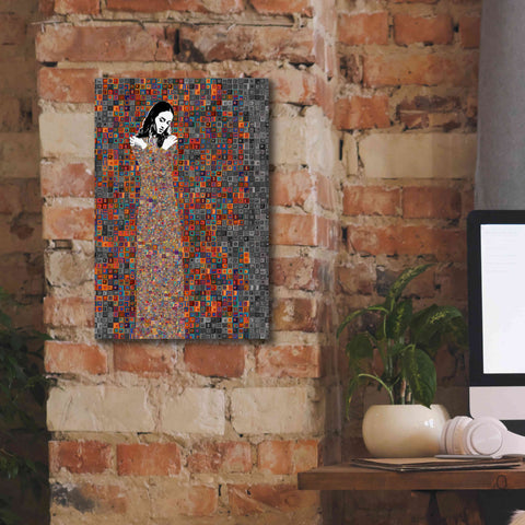 Image of 'El Abrazo by Jose Cacho Giclee Canvas Wall Art,12x18