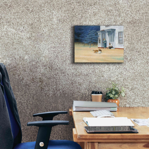 Image of 'Cape Cod Evening, 1939' by Edward Hopper, Giclee Canvas Wall Art,16x12