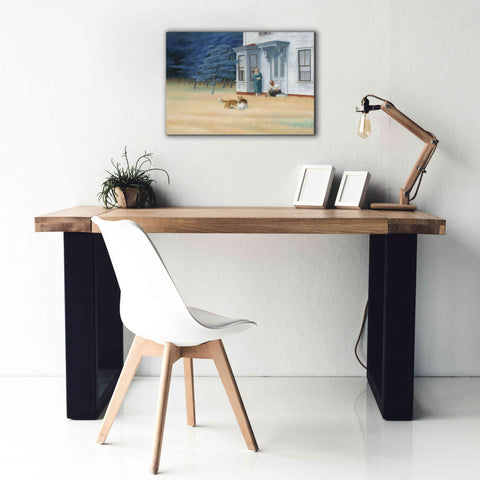 Image of 'Cape Cod Evening, 1939' by Edward Hopper, Giclee Canvas Wall Art,26x18