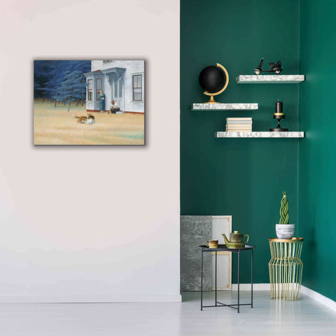 Image of 'Cape Cod Evening, 1939' by Edward Hopper, Giclee Canvas Wall Art,34x26