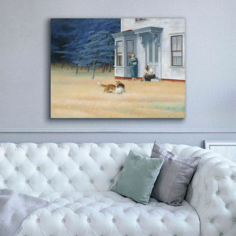 Image of 'Cape Cod Evening, 1939' by Edward Hopper, Giclee Canvas Wall Art,54x40