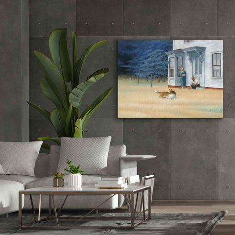 Image of 'Cape Cod Evening, 1939' by Edward Hopper, Giclee Canvas Wall Art,54x40