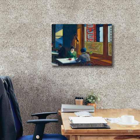 Image of 'Chop Suey' by Edward Hopper, Giclee Canvas Wall Art,24x20