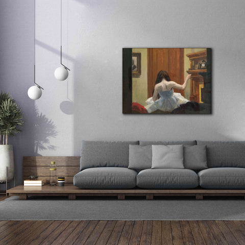 Image of 'New York Interior, c. 1921' by Edward Hopper, Giclee Canvas Wall Art,54x40