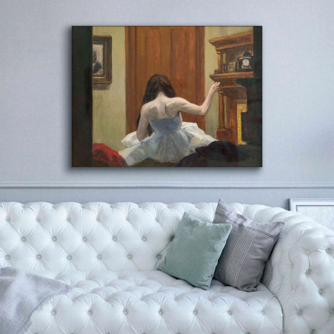 Image of 'New York Interior, c. 1921' by Edward Hopper, Giclee Canvas Wall Art,54x40