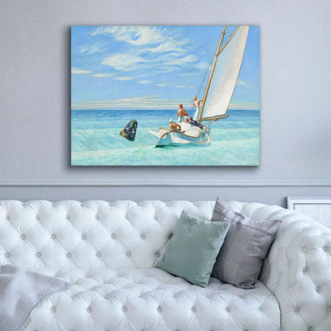 Image of 'Ground Swell, 1939' by Edward Hopper, Giclee Canvas Wall Art,54x40