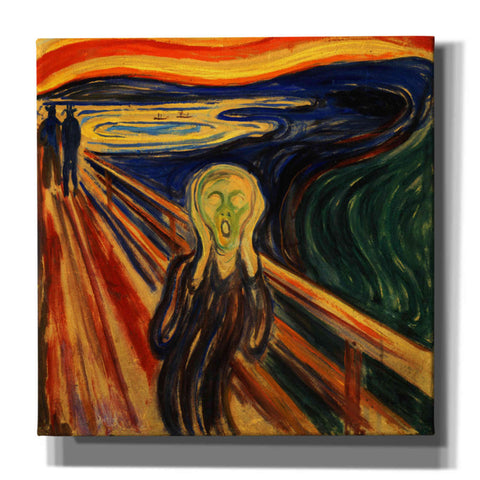Image of 'The Scream' by Edvard Munch, Canvas Wall Art