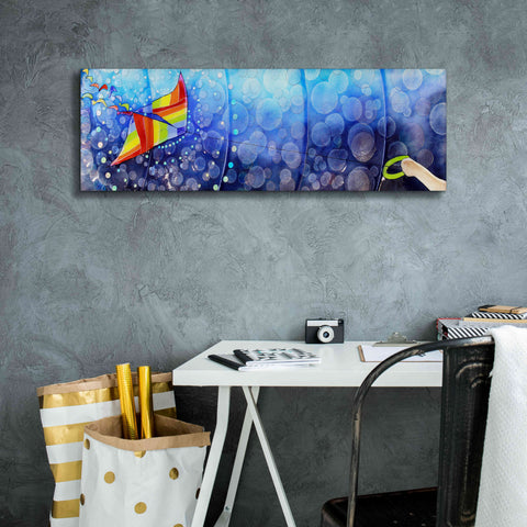 Image of 'Air' by Rita Shimelfarb, Giclee Canvas Wall Art,36x12