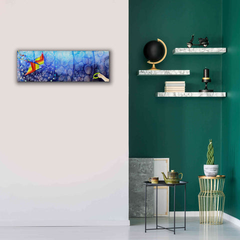 Image of 'Air' by Rita Shimelfarb, Giclee Canvas Wall Art,36x12