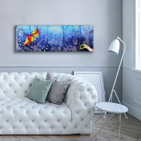 Image of 'Air' by Rita Shimelfarb, Giclee Canvas Wall Art,60x20