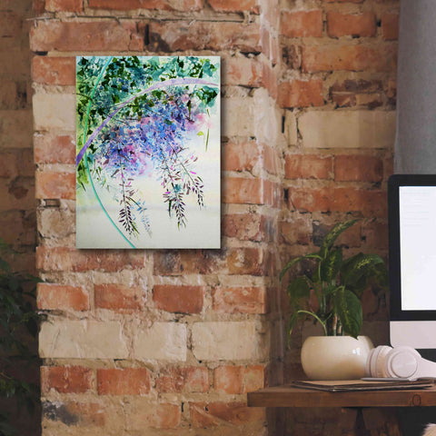 Image of 'Wisteria' by Rita Shimelfarb, Giclee Canvas Wall Art,12x16