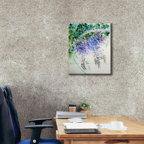 Image of 'Wisteria' by Rita Shimelfarb, Giclee Canvas Wall Art,20x24