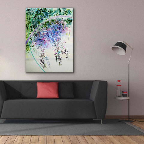 Image of 'Wisteria' by Rita Shimelfarb, Giclee Canvas Wall Art,40x54