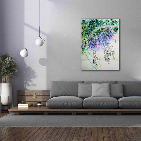 Image of 'Wisteria' by Rita Shimelfarb, Giclee Canvas Wall Art,40x54