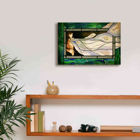 Image of 'Un-Wound' by Rita Shimelfarb, Giclee Canvas Wall Art,18x12