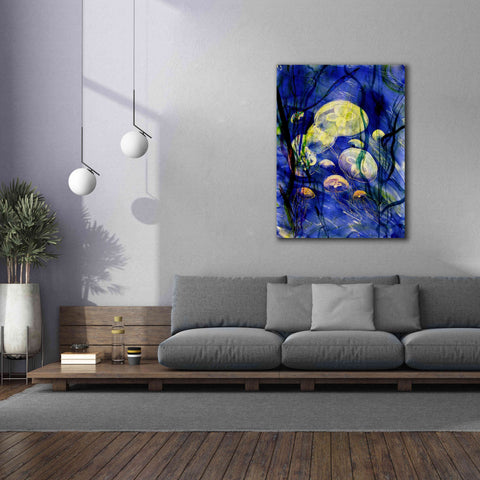 Image of 'Swimming With The Jellies' by Rita Shimelfarb, Giclee Canvas Wall Art,40x54