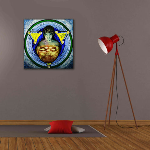 Image of 'Shiva' by Rita Shimelfarb, Giclee Canvas Wall Art,26x26