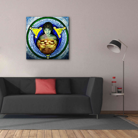 Image of 'Shiva' by Rita Shimelfarb, Giclee Canvas Wall Art,37x37