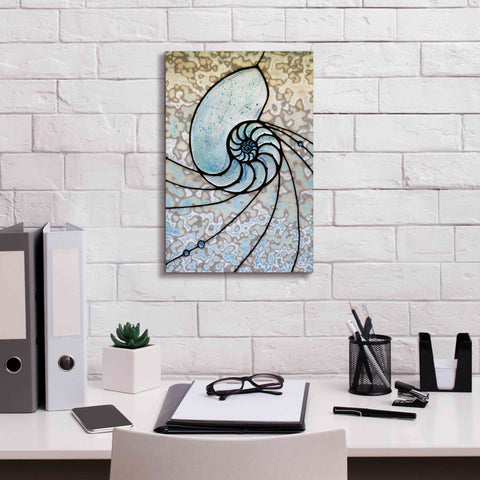 Image of 'Shell' by Rita Shimelfarb, Giclee Canvas Wall Art,12x18