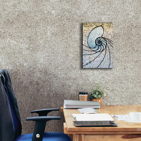 Image of 'Shell' by Rita Shimelfarb, Giclee Canvas Wall Art,12x18