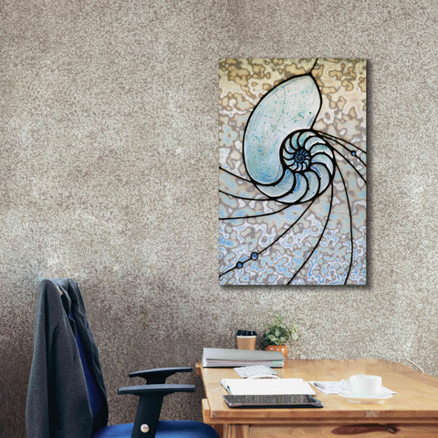 Image of 'Shell' by Rita Shimelfarb, Giclee Canvas Wall Art,26x40