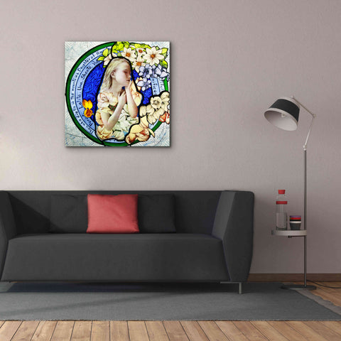 Image of 'Shakti' by Rita Shimelfarb, Giclee Canvas Wall Art,37x37